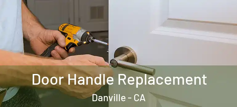  Door Handle Replacement Danville - CA