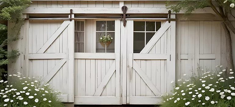 Rear Barn Door Repair in Danville, CA
