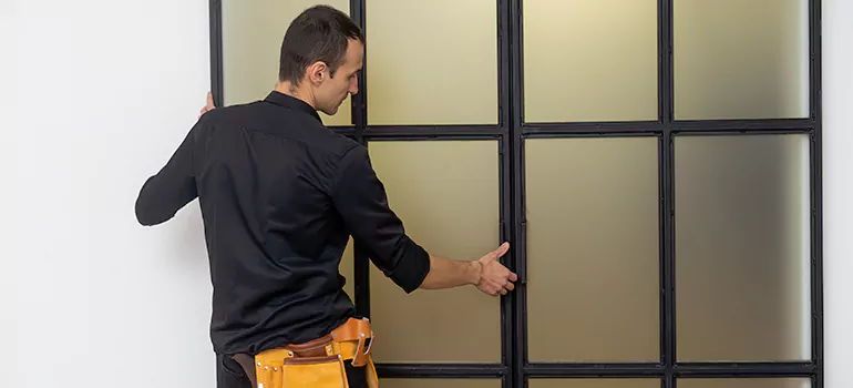 Patio French door installation in Danville, CA