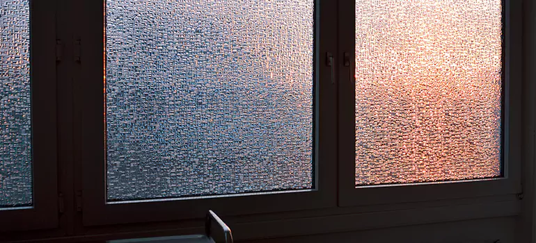 Frosted Glass Window Replacement in Danville, CA