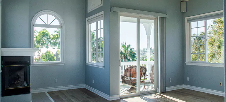 Tempered Glass Sliding Door inDanville, CA