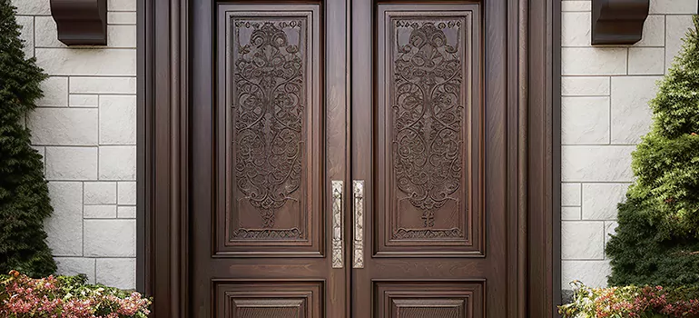 Double Front Doors in Danville, CA