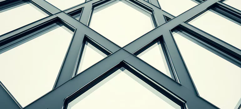 Geometric Window Shades in Danville, CA
