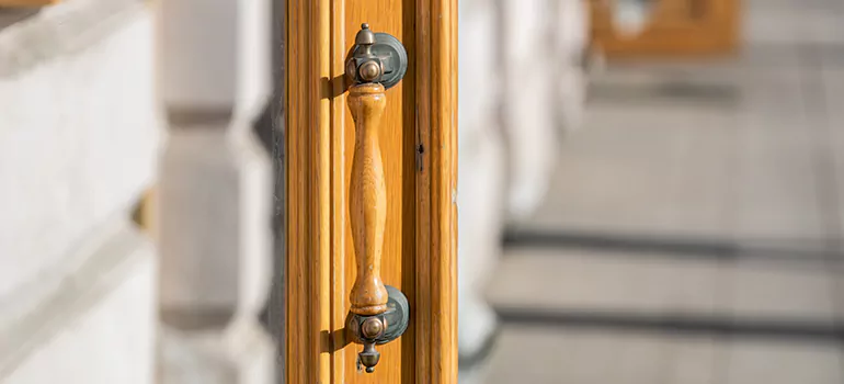 Wooden Pull Bar Installation in Danville, CA